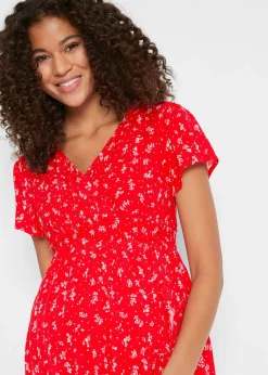 Mujer bonprix bonprix Vestido premamá/de lactancia 2 en 1 de crepé de viscosa