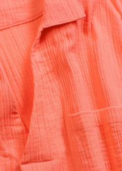 bonprix bonprix Vestidos>Vestido tipo caftán de muselina suave Salmón claro