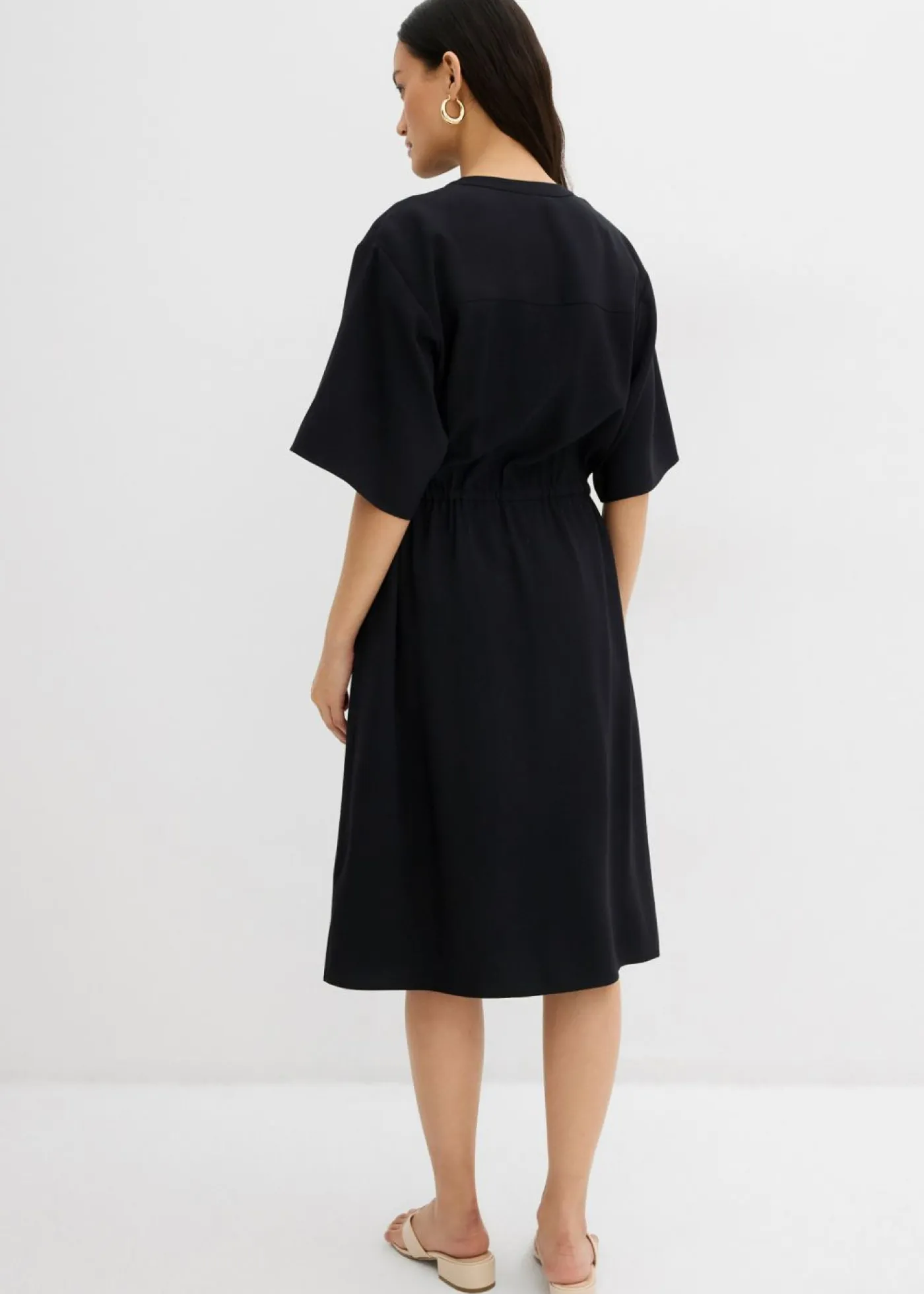 Mujer bonprix bonprix Vestido tipo caftán de viscosa fina