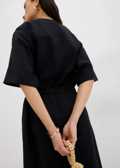 Mujer bonprix bonprix Vestido tipo caftán de viscosa fina