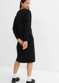 Mujer bonprix bonprix Vestido tipo sudadera con mangas abullonadas