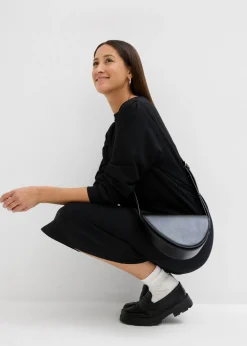 Mujer bonprix bonprix Vestido tipo sudadera con mangas abullonadas