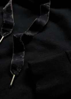 bonprix bonprix Básicos|Ropa Cómoda>Vestido tipo sudadera de algodón puro Negro