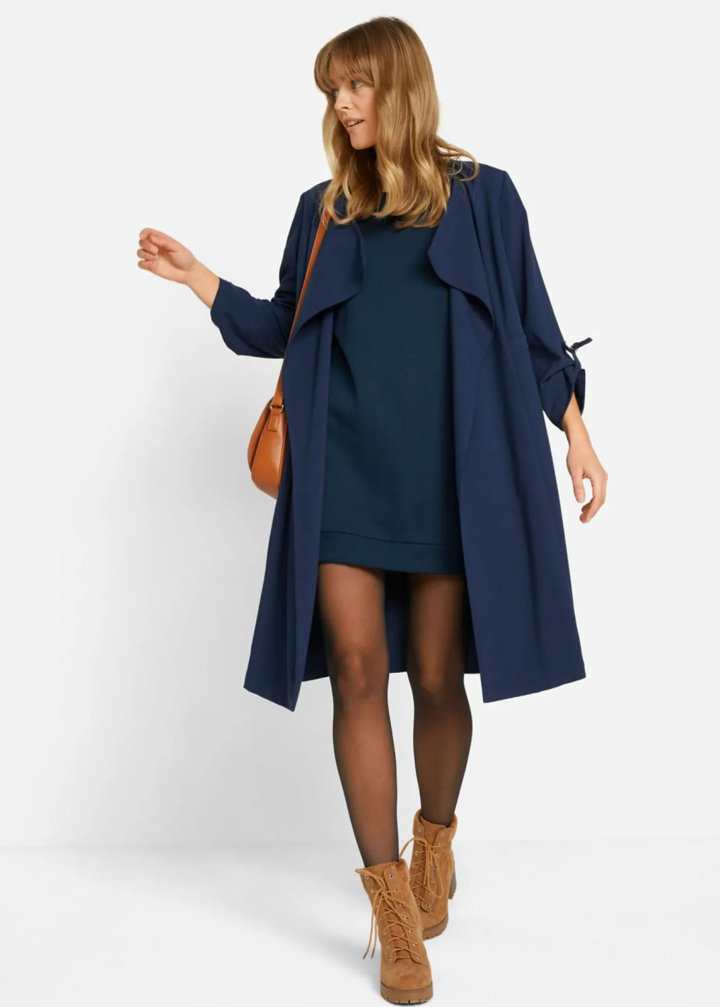 Mujer bonprix bonprix Vestido tipo sudadera de felpa suave