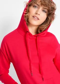 Mujer bonprix bonprix Vestido tipo sudadera de algodón puro