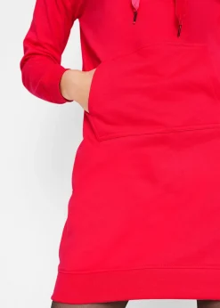 Mujer bonprix bonprix Vestido tipo sudadera de algodón puro