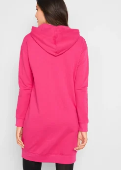 Mujer bonprix bonprix Vestido tipo sudadera de algodón puro