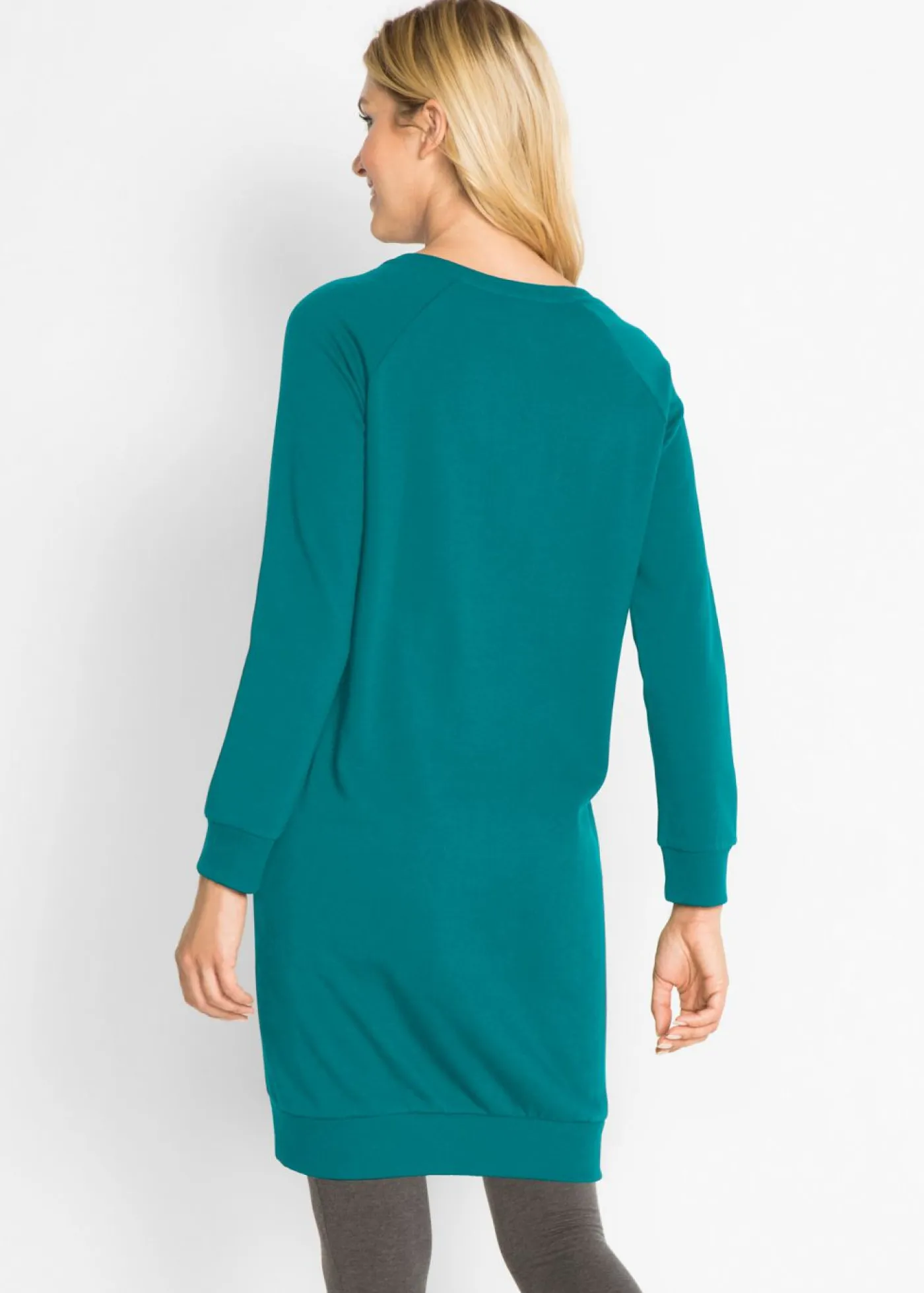 bonprix bonprix Básicos|Ropa Cómoda>Vestido tipo sudadera de felpa suave cobalto