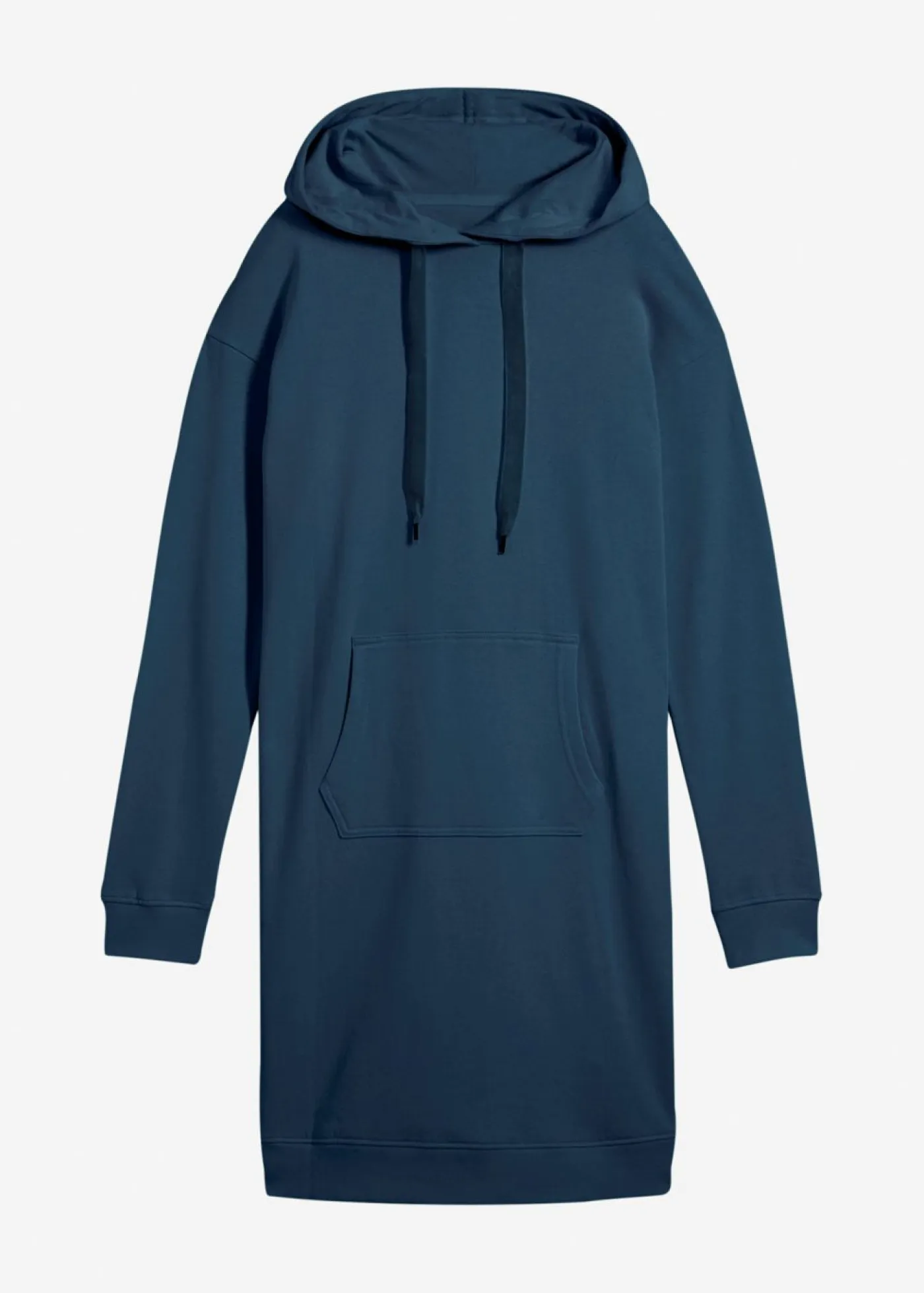bonprix bonprix Básicos|Ropa Cómoda>Vestido tipo sudadera de algodón puro Azul marino