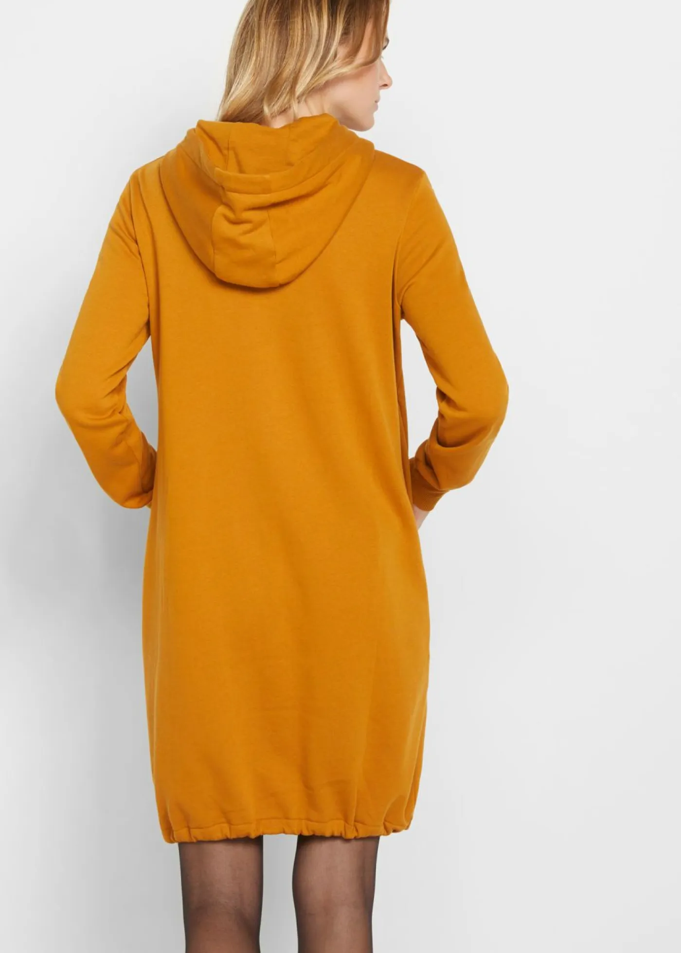 bonprix bonprix Ropa Cómoda|Vestidos>Vestido tipo sudadera de mezcla de algodón marrón canela
