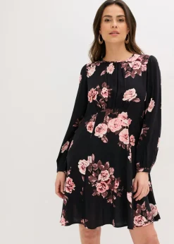 bonprix bonprix Vestidos>Vestido tipo túnica Negro