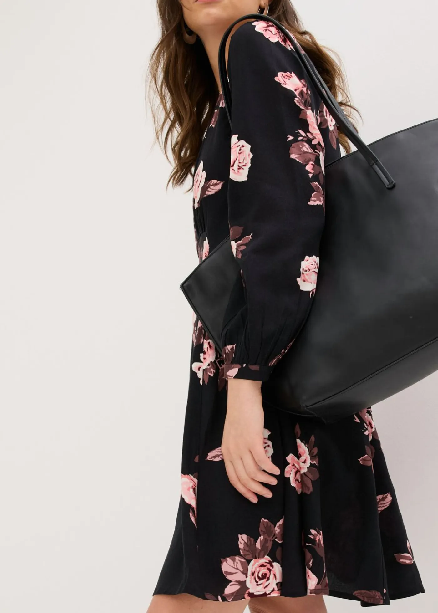 bonprix bonprix Vestidos>Vestido tipo túnica Negro