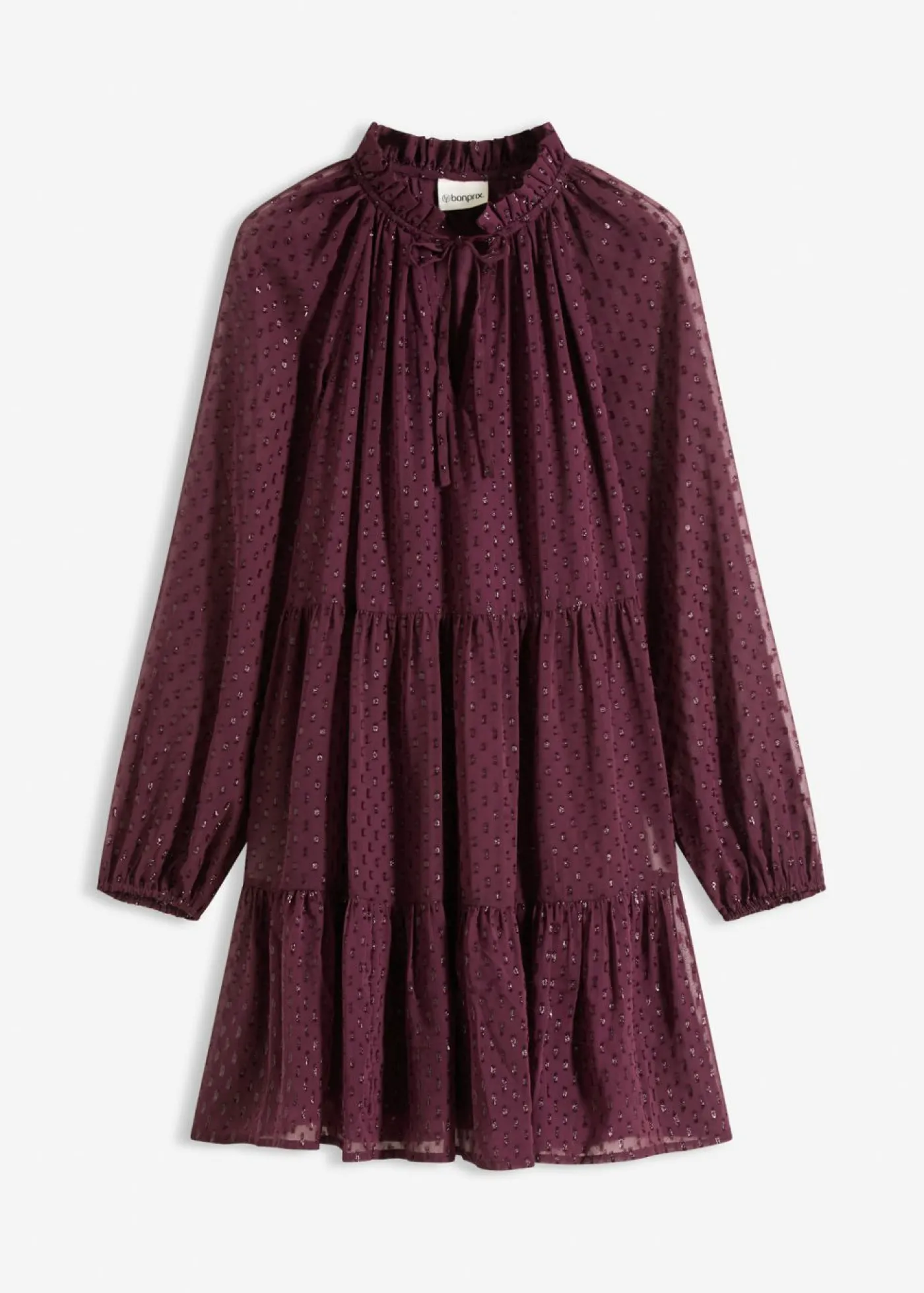 Mujer bonprix bonprix Vestido tipo túnica con efecto brillante