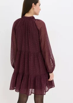 Mujer bonprix bonprix Vestido tipo túnica con efecto brillante