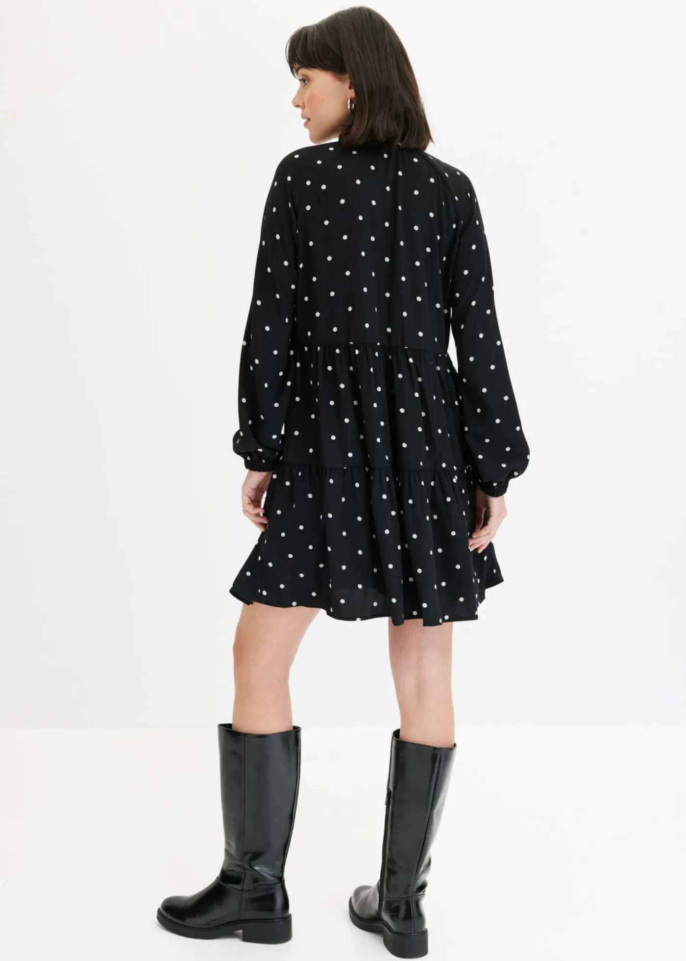 Mujer bonprix bonprix Vestido tipo túnica con lazo