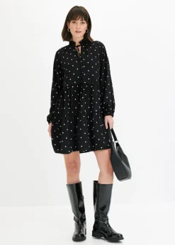 Mujer bonprix bonprix Vestido tipo túnica con lazo