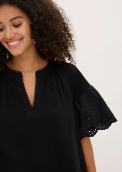 Mujer bonprix bonprix Vestido tipo túnica de algodón orgánico puro