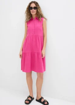 Mujer bonprix bonprix Vestido tipo túnica de muselina ligera