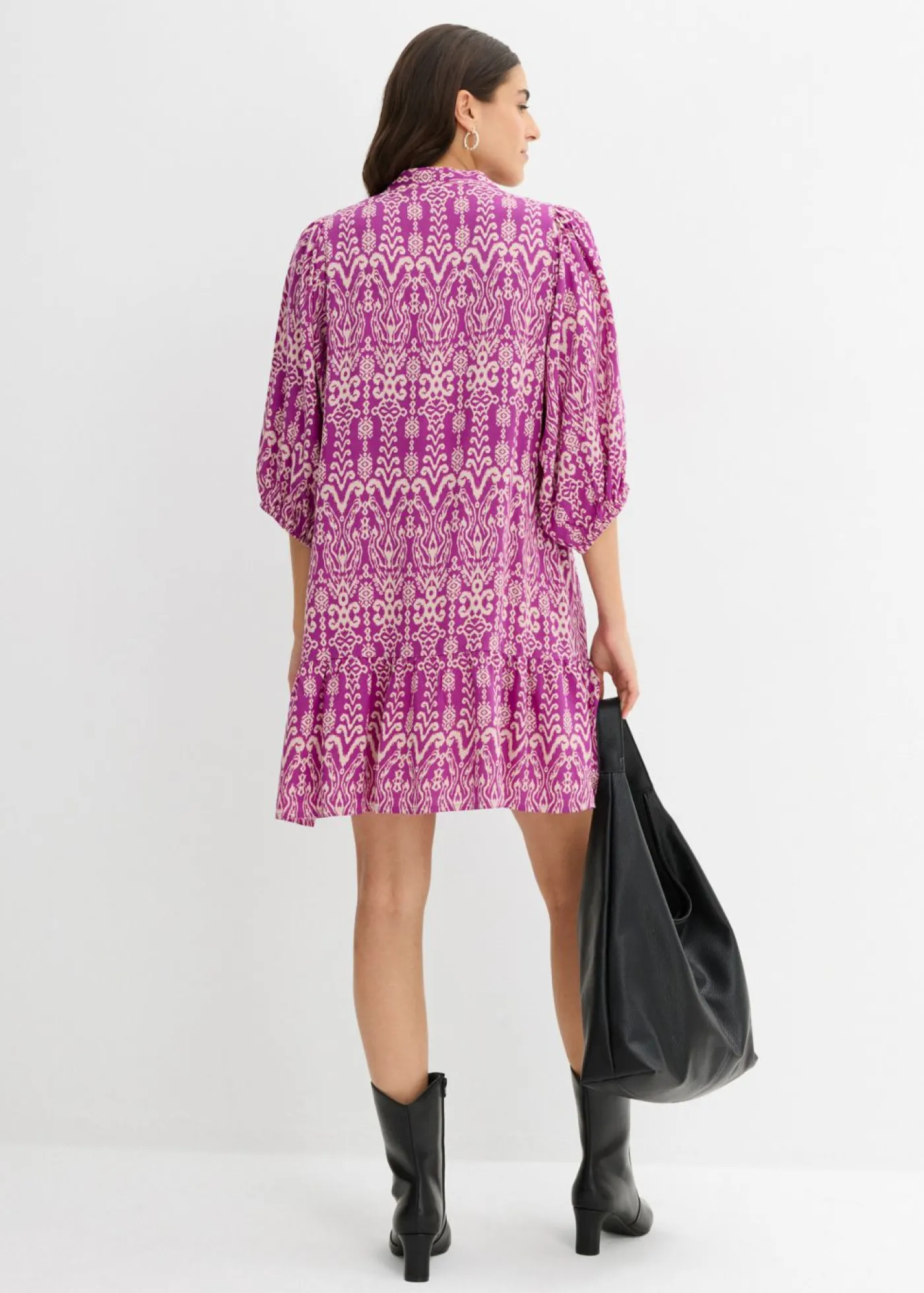 Mujer bonprix bonprix Vestido tipo túnica de viscosa suave