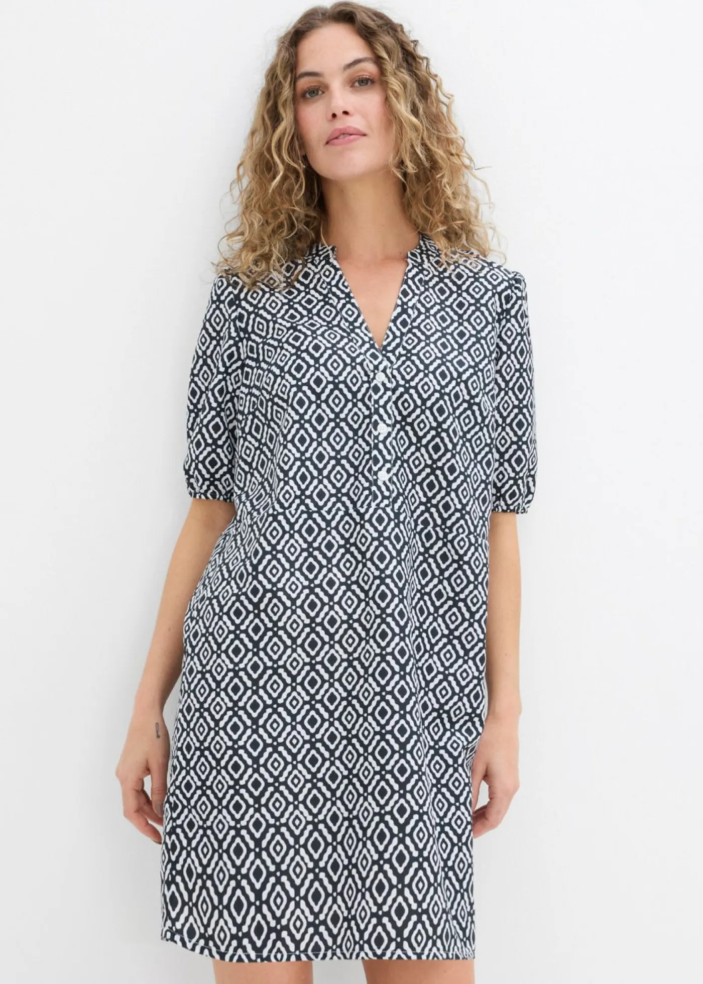 Mujer bonprix bonprix Vestido tipo túnica de viscosa fluida