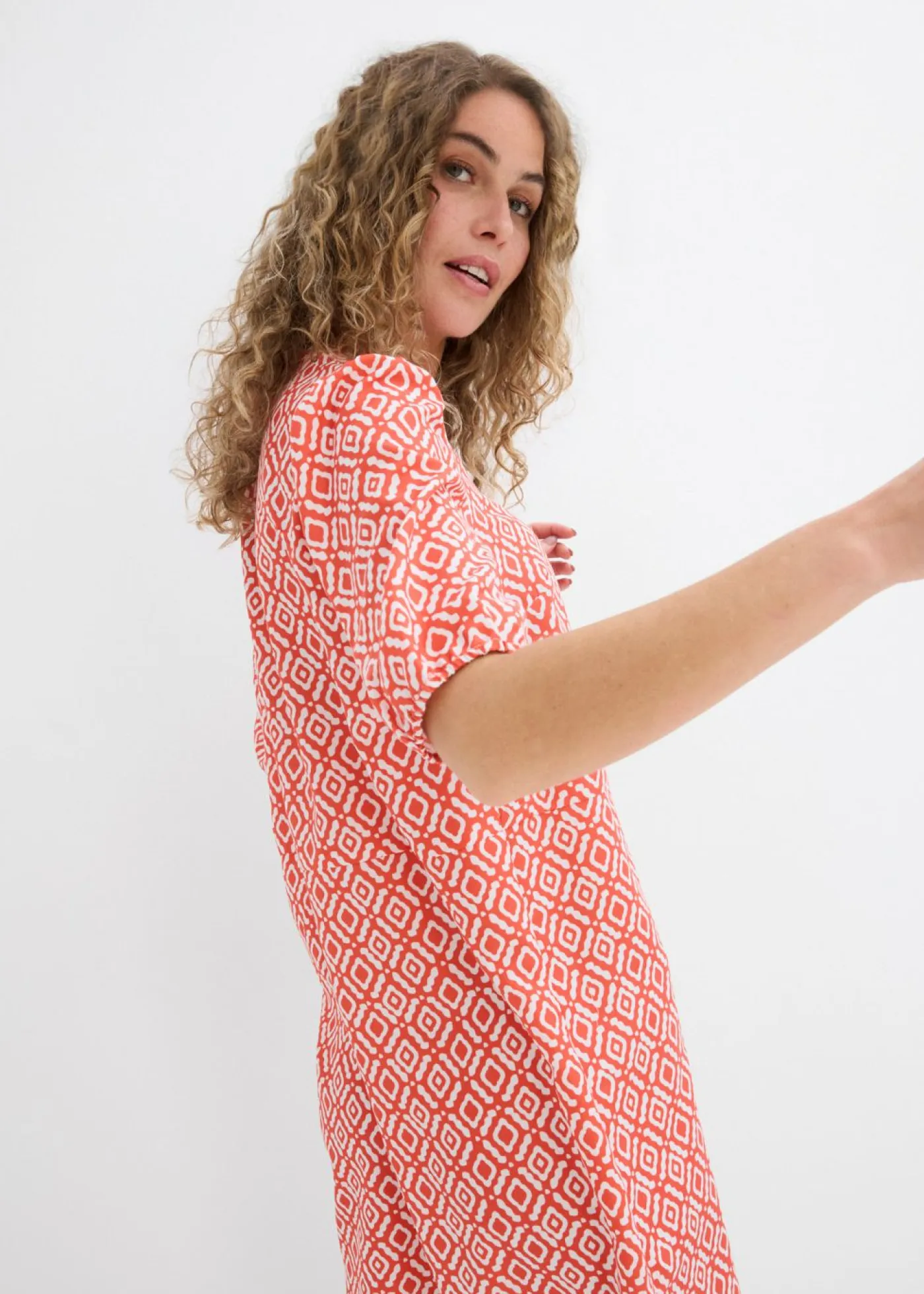 Mujer bonprix bonprix Vestido tipo túnica de viscosa fluida