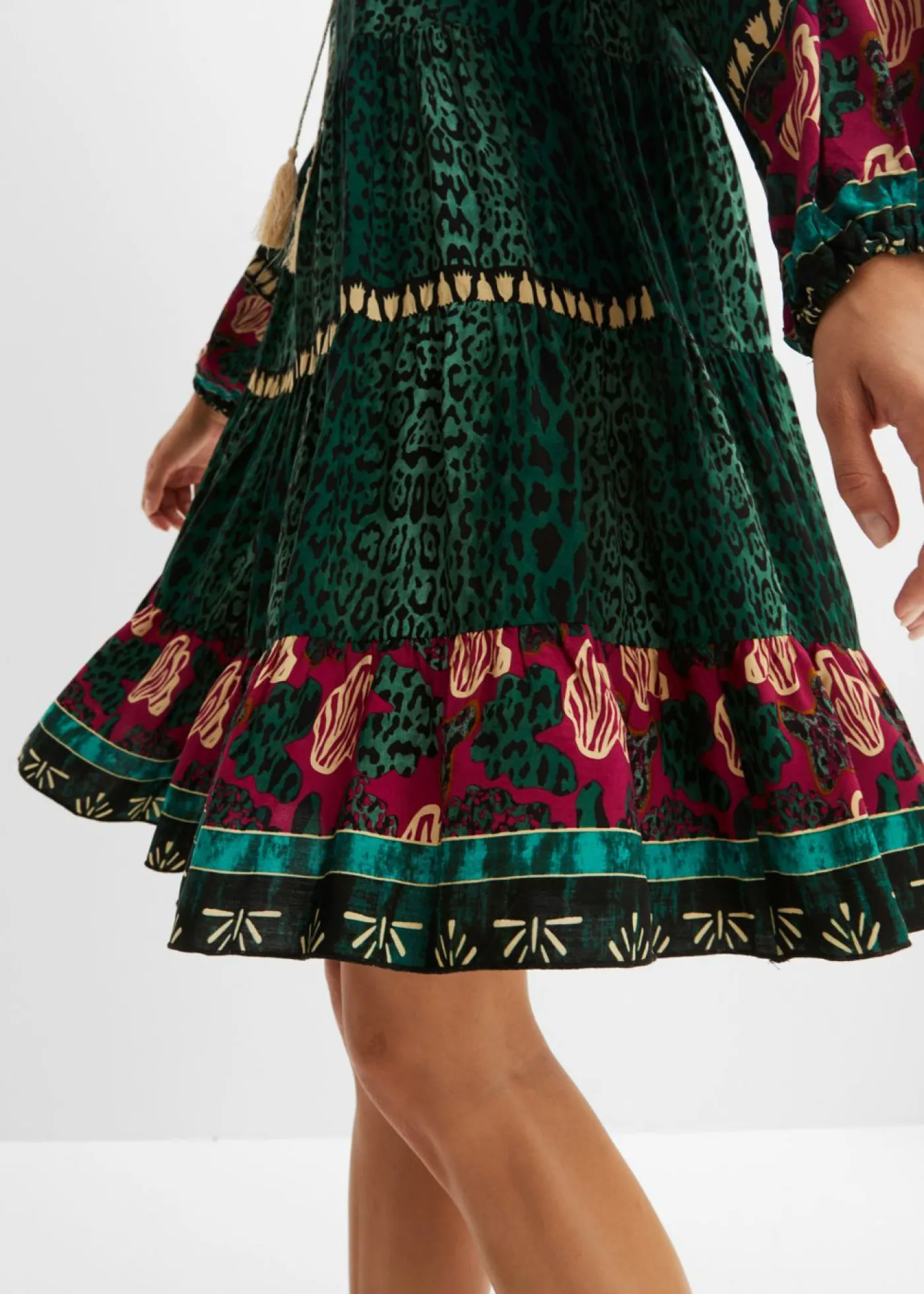 Mujer bonprix bonprix Vestido tipo túnica de viscosa fluida