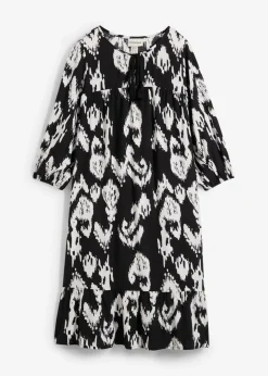 Mujer bonprix bonprix Vestido tipo túnica de viscosa pura