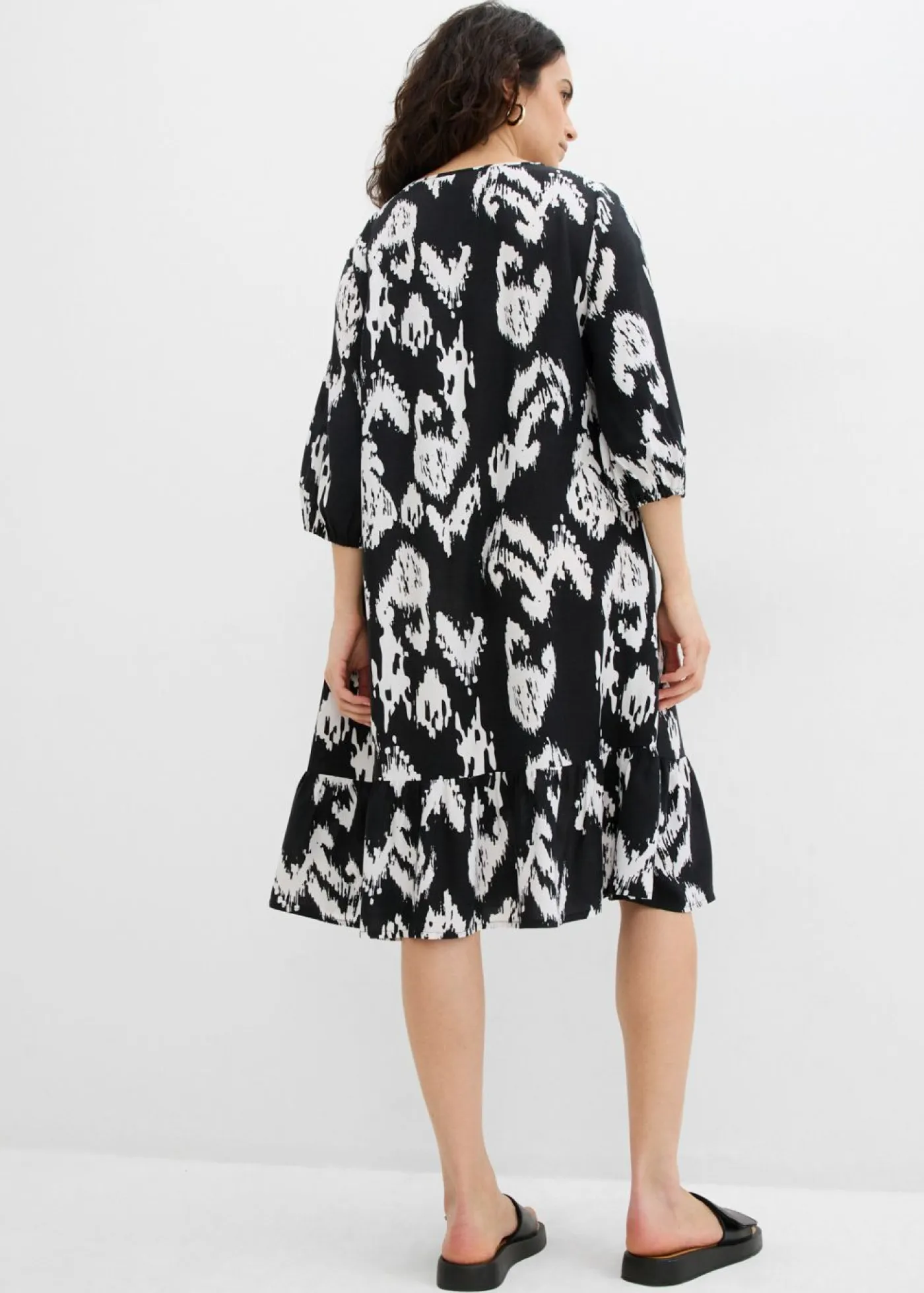 Mujer bonprix bonprix Vestido tipo túnica de viscosa pura