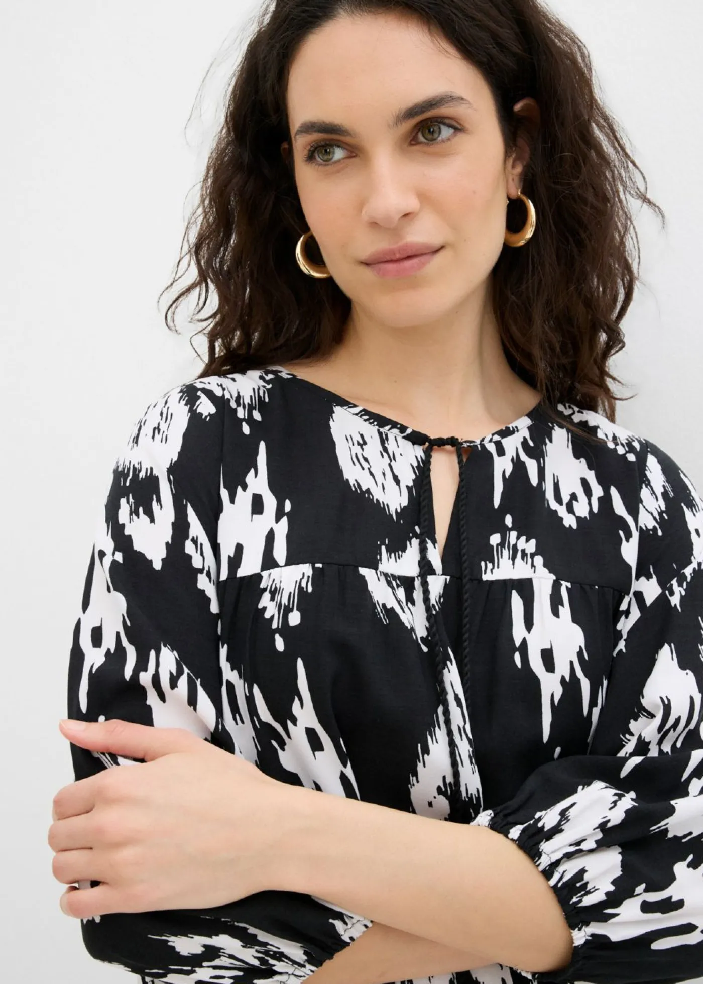 Mujer bonprix bonprix Vestido tipo túnica de viscosa pura