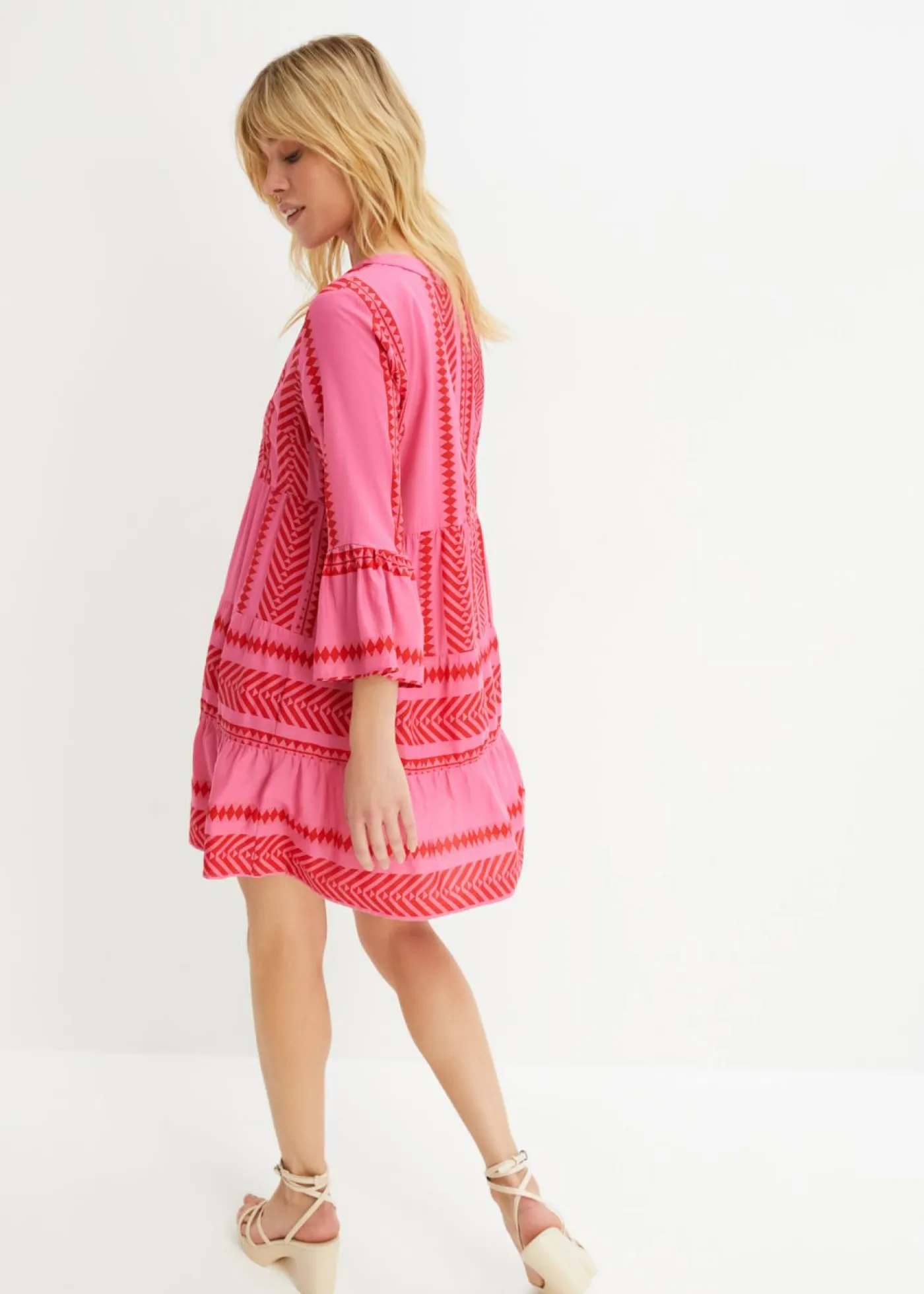 Mujer bonprix bonprix Vestido tipo túnica de viscosa fluida