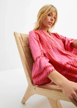 Mujer bonprix bonprix Vestido tipo túnica de viscosa fluida