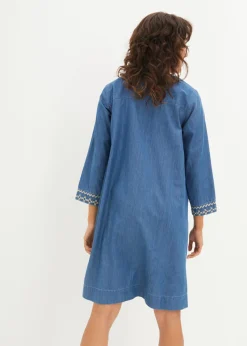 Mujer bonprix bonprix Vestido vaquero con bordado