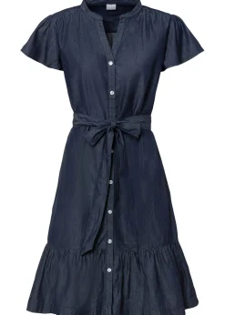 bonprix bonprix Vestidos>Vestido vaquero de algodón orgánico Denim desgastado