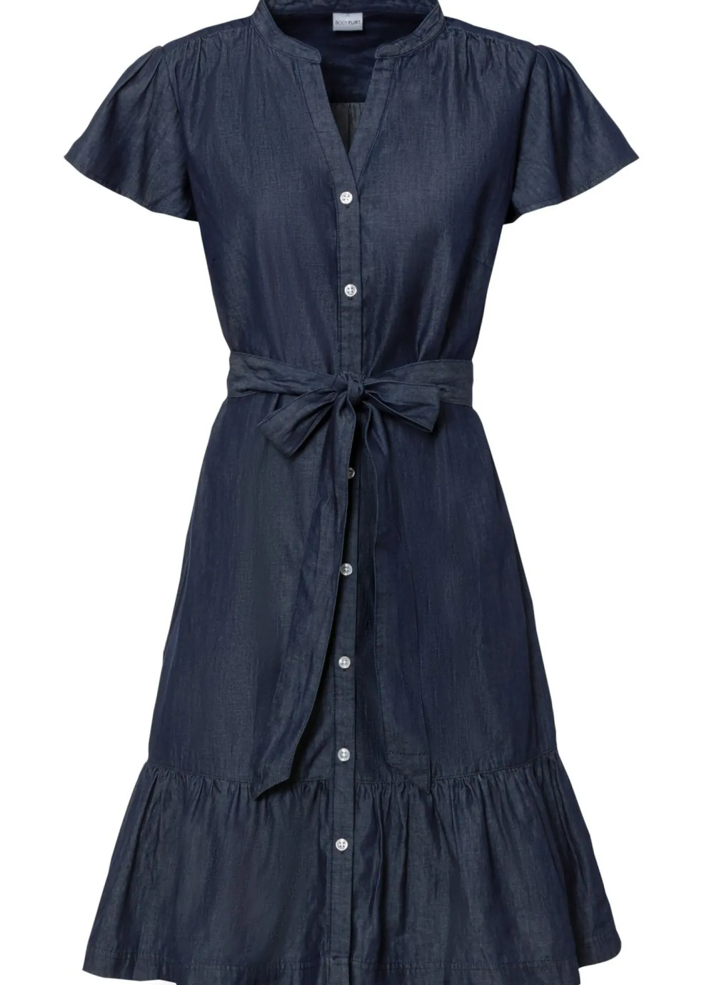 bonprix bonprix Vestidos>Vestido vaquero de algodón orgánico Denim desgastado