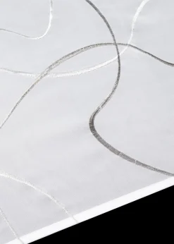 bonprix bonprix Cortinas Baratas|Visillos>Visillo bordado Blanco-gris