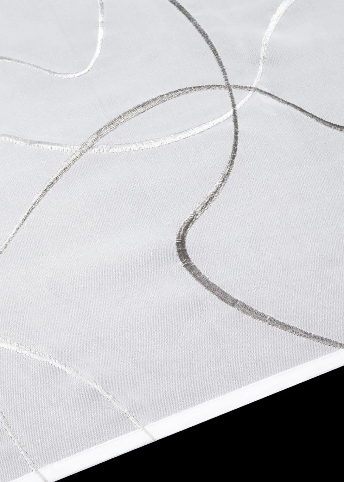 bonprix bonprix Cortinas Baratas|Visillos>Visillo bordado Blanco-gris