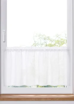 bonprix bonprix Visillo con aspecto de lino