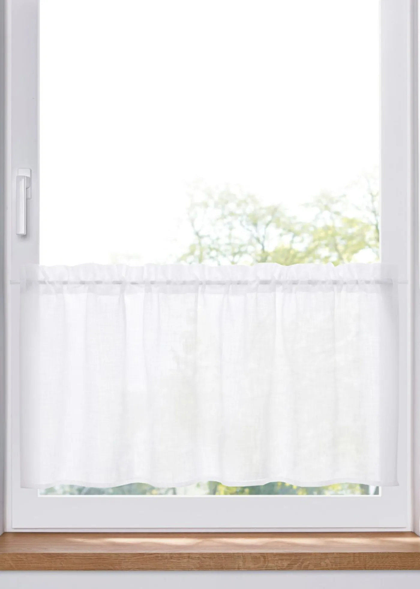 bonprix bonprix Visillo con aspecto de lino