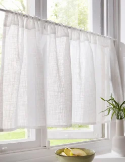 bonprix bonprix Visillo con aspecto de lino