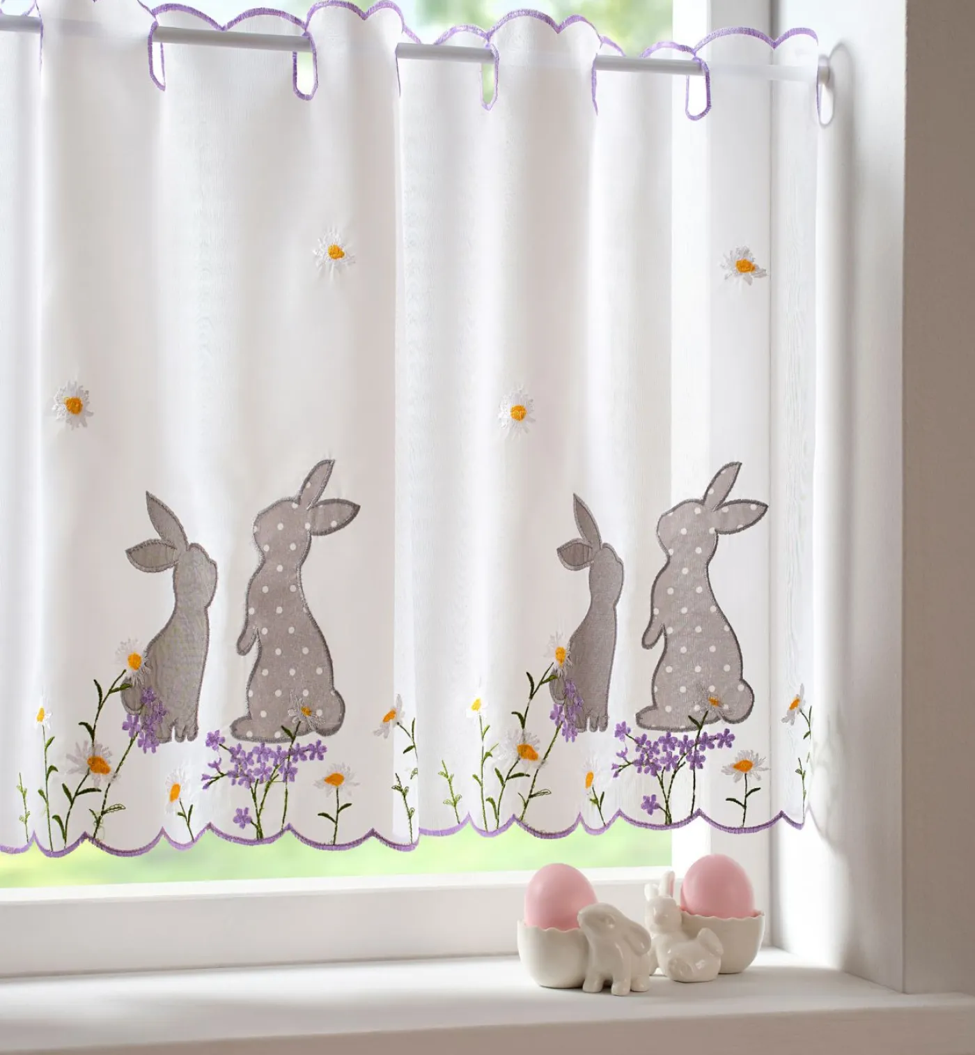 bonprix bonprix Visillo con bordado