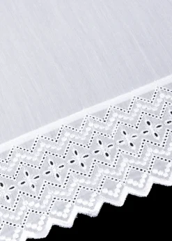 bonprix bonprix Visillo con borde bordado