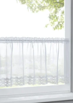 bonprix bonprix Visillo con bordes de encaje