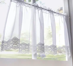 bonprix bonprix Visillo con bordes de encaje