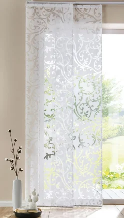 bonprix bonprix Visillo de efecto quemado con enredaderas (1 unidad)