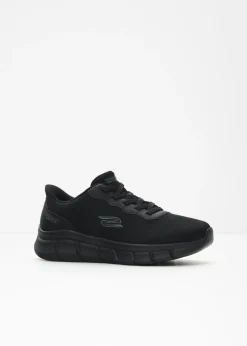 bonprix Skechers Zapatillas|Zapatos De Marca>Zapatillas cómodas sin cordones de Skechers con espuma viscoelástica Negro