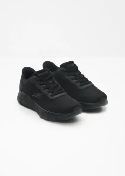 bonprix Skechers Zapatillas|Zapatos De Marca>Zapatillas cómodas sin cordones de Skechers con espuma viscoelástica Negro
