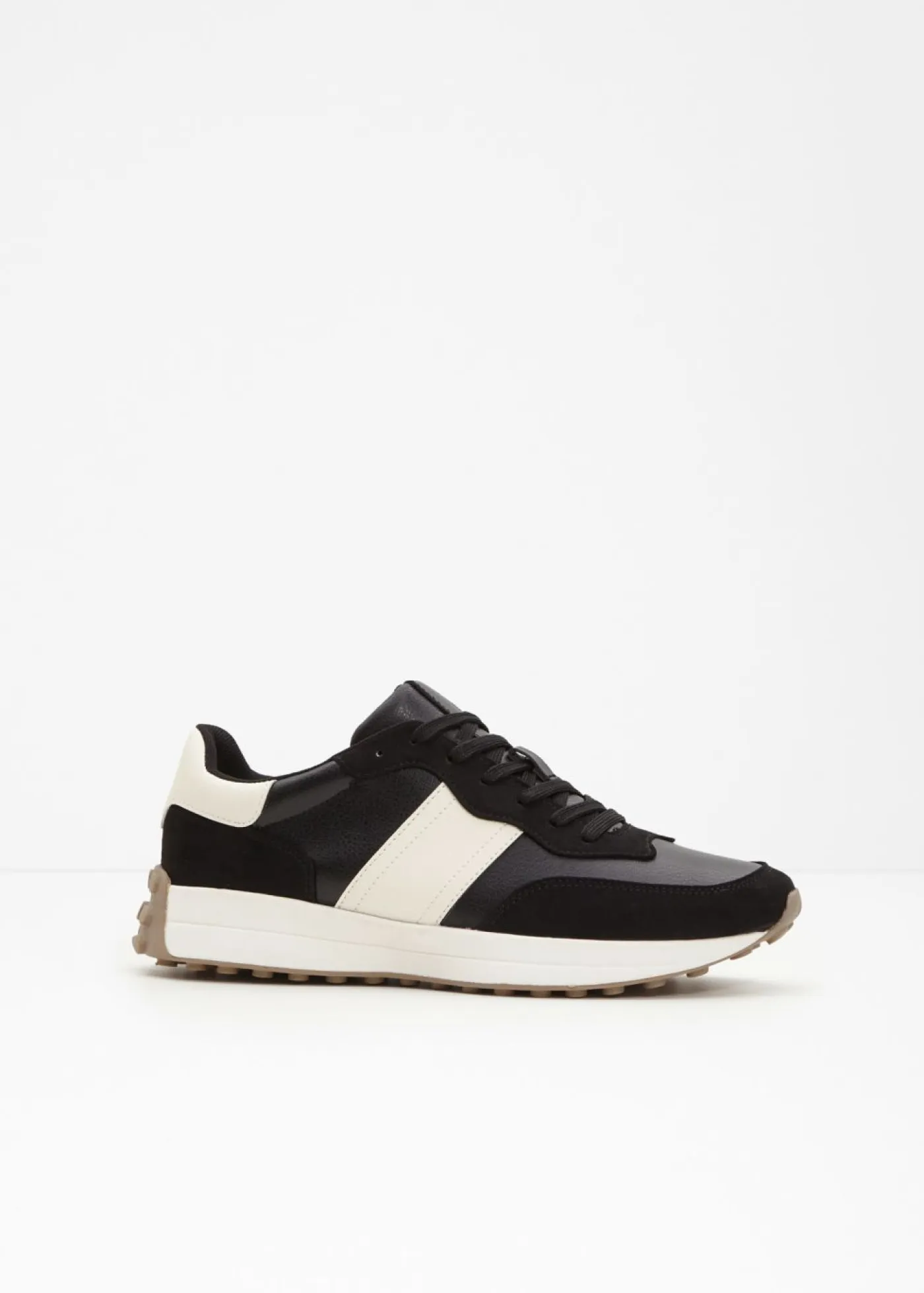 bonprix bonprix Zapatillas>Zapatillas deportivas Negro + blanco perla