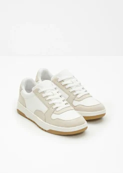 bonprix bonprix Tendencias·Zapatos Veganos|Zapatillas>Zapatillas deportivas Arena claro/blanco