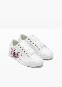Mujer bonprix bonprix Zapatillas deportivas con estampado de flores