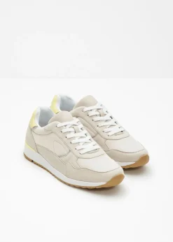 bonprix bonprix Tendencias·Zapatos Veganos|Zapatillas>Zapatillas deportivas de estilo retro crudo-amarillo claro